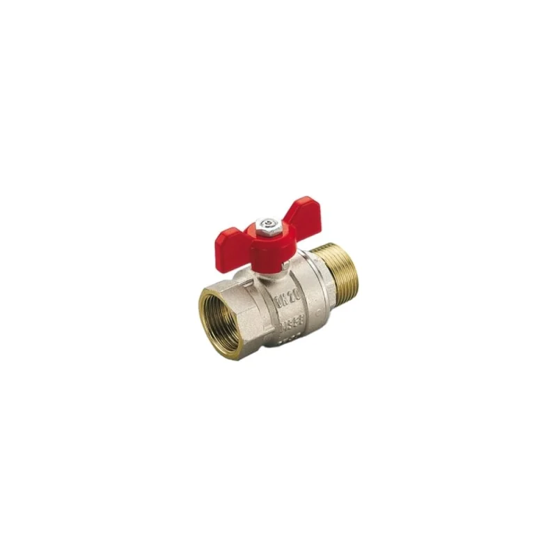 Кран Tiemme 1/2" ВН шаровой (бабочка) Scirocco 2310003/2321