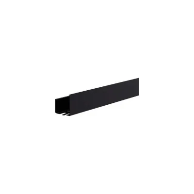 Полка Aquanet Магнум Н 500x120x100, с крючками, черный матовый, 341533 00341533