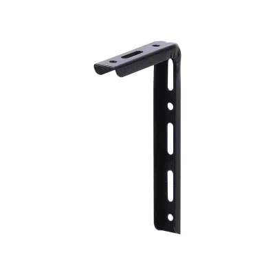 Кронштейн Larvij Модерн1, 12×18×2.5 cм, черный L7723BL