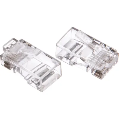 Коннекторы VCOM RJ-45 /8P8C/ для UTP кабеля 5 категории / упаковка по 20 шт./ VNA2200-1/20