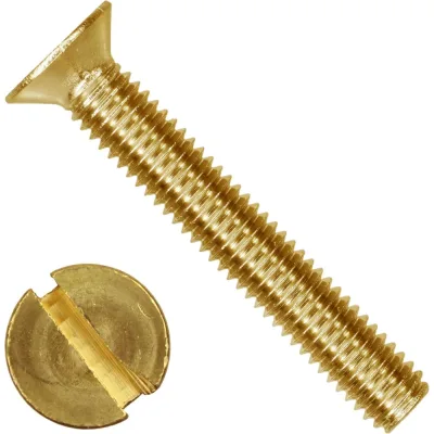 Винт ЦКИ DIN963, М6x30, лат., SL 10x1.6, 2 шт 8231619