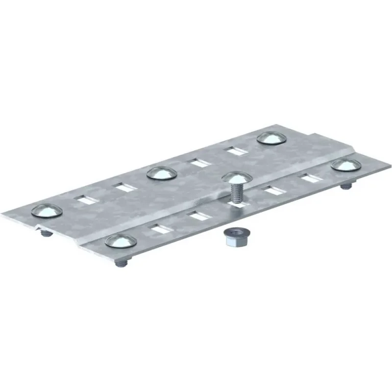 Пластина OBO Bettermann донная SSLB 150 DD, для листового лотка, B=150 мм, сталь, горячий цинк 7070310