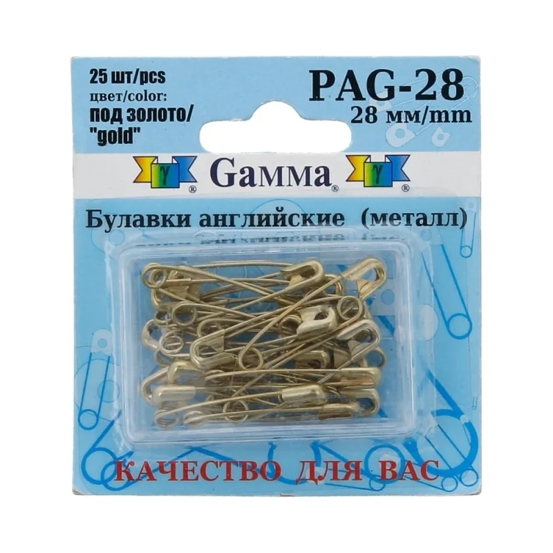 ΠΠ½Π³Π»ΠΈΠΉΡΠΊΠΈΠ΅ Π±ΡΠ»Π°Π²ΠΊΠΈ Gamma PAG-28 ΠΏΠΎΠ΄ Π·ΠΎΠ»ΠΎΡΠΎ, ΡΡΠ°Π»Ρ, Π² Π±Π»ΠΈΡΡΠ΅ΡΠ΅, 25 ΡΡ, 28 ΠΌΠΌ, 384797