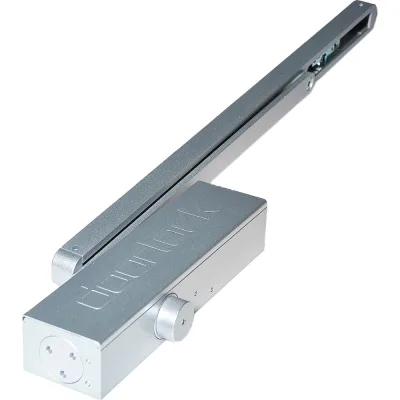 Доводчик со скользящей тягой Doorlock dl345s bc da en1-4 серебристый 75570