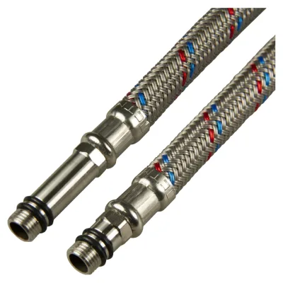 Подводка для смесителя СТМ нейлон, 1/2xM10x60 см, пара NCWFHS060