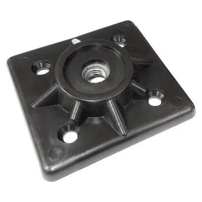 Крепление ножки табурета JET FKS004 пластик, М10мм черный FKS004P.010BL99