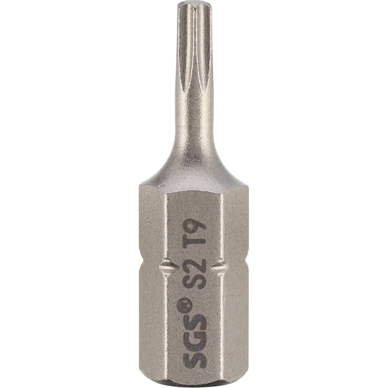 Бита SGS TORX T9, 25 мм S2 1шт 6325-T9