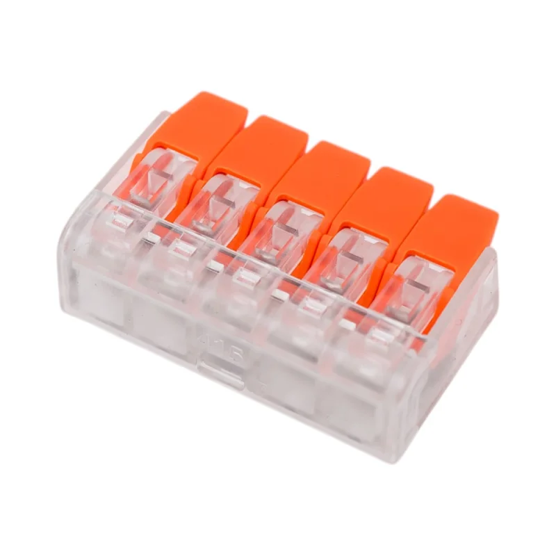 Клемма зажимная соединительная безвинтовая SLP electrics PCT-415 50шт в пакете SL0441-0055