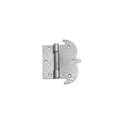 Петля фигурная DOMART 130x110 /кованая/ черненое серебро серия Суздаль 4660046002824