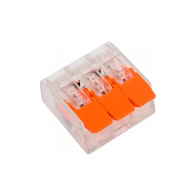 Клемма зажимная соединительная безвинтовая SLP electrics PCT-413 50шт в пакете SL0441-0053