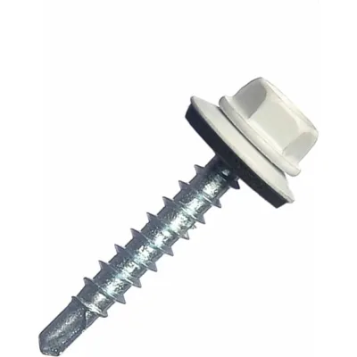 Кровельный саморез крепежная техника белый, 4,8x35, RAL 9003 25 шт. 11062