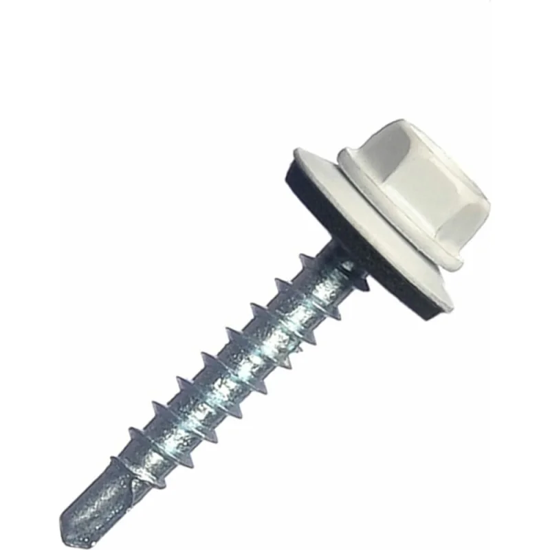 Кровельный саморез крепежная техника белый, 4,8x35, RAL 9003 25 шт. 11062