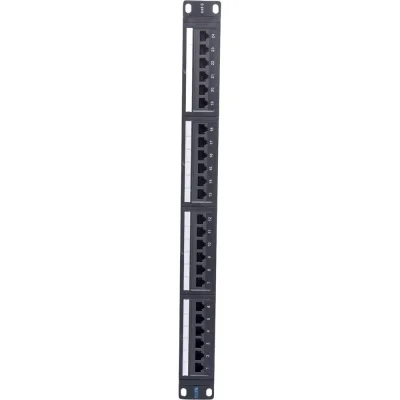 Патч-панель TWT 19 , 24 порта RJ-45, категория 6, UTP, 1U, PP24UTP/6