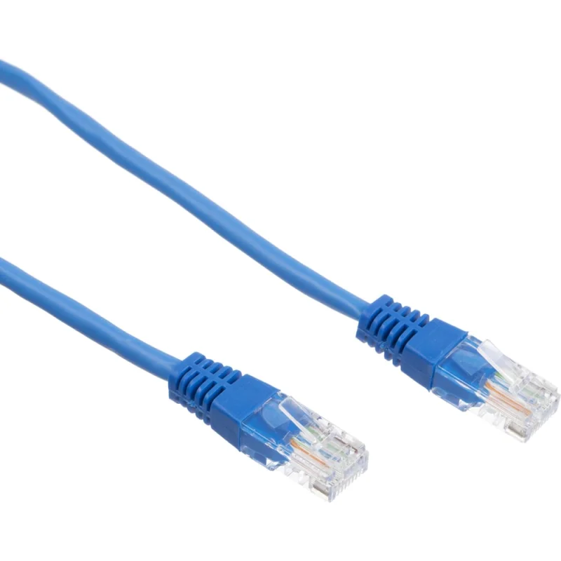 Патч-корд W&T 1М UTP, КАТЕГОРИЯ 5E, СИНИЙ WT-2038A1 BLUE