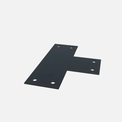 Пластина крепежная АрсеналЪ Т-образная для бруса 100x100 3мм, 10 шт, Черная шагрень ARSENAL PERGOLA мод. AR75PT39957-06