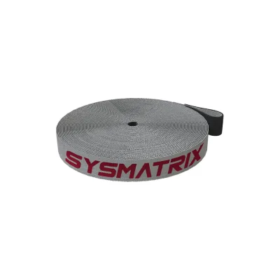 Лента-липучка SYSMATRIX 9 мм, черная, 5 метров, 2шт. в упаковке ROL 059BK.VI2