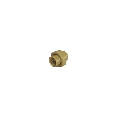 Сгон американка ELSEN Metalit прямой, ВВ, 1/2", 1/2", латунь, с плоским уплотнением EBF21.12