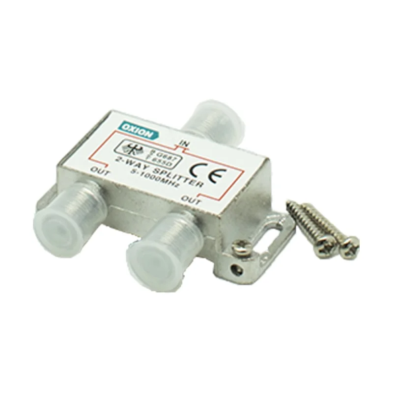 Π Π°Π·Π²Π΅ΡΠ²ΠΈΡΠ΅Π»Ρ F Π½Π° 2 TV OXION (5-1000MHz), 3 ΡΡ., Π°ΡΡ. OX-SPL2W1000-3PCS