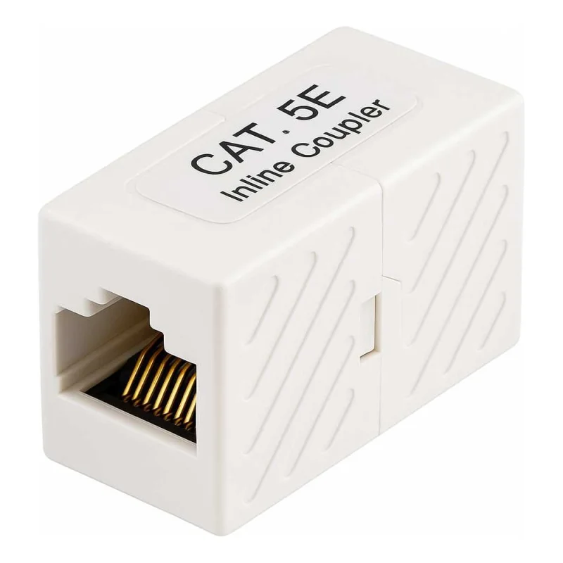 Адаптер 5Bites проходной RJ45 / 8P8C / UTP / 5E / WHITE / 5ШТ LAU55-03W