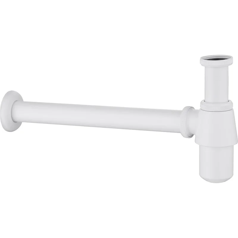 Сифон для раковины ABBER белый матовый AF0032W