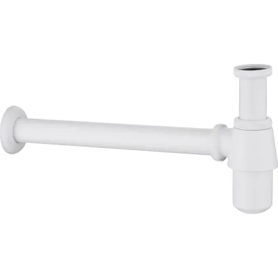 Сифон для раковины ABBER белый матовый AF0032W