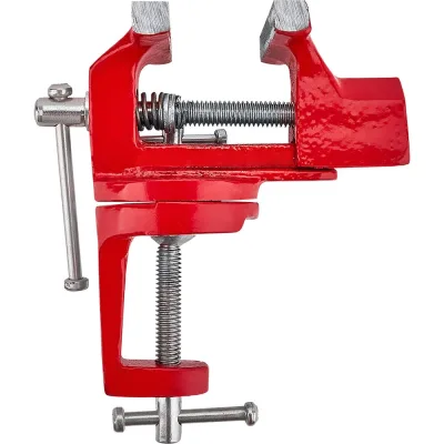 Тиски слесарные поворотные Rockforce мини (ширина губ - 40мм) RF-32940R(65940)