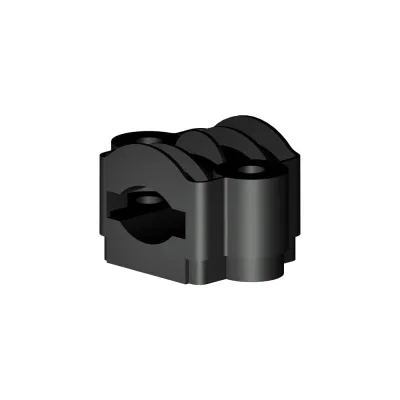 Кабельный держатель PRO-montag.ru KD 1x11-25(K) одножильный (комплект с метизами) PM77771K