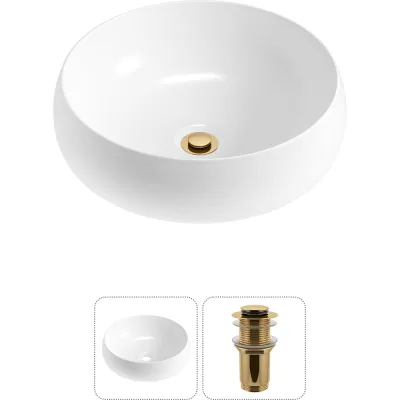 Комплект 2 в 1 Lavinia Boho Bathroom Sink накладная раковина 36x36 см, состоит из 3331108 20215033R