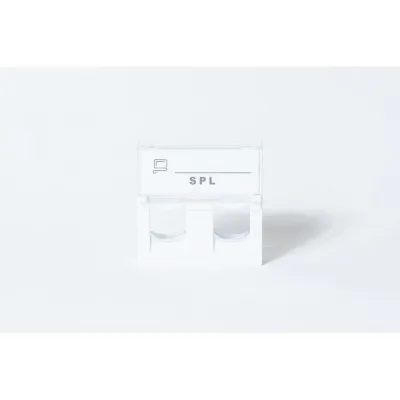 Лицевая панель SPL 45x45 мм, для 2 модулей Keystone, 15 шт. 500020