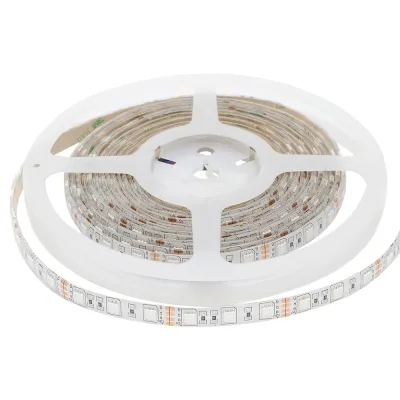 Лента светодиодная Apeyron RGB свет 14,4 Вт/м 12 В IP65 SMD 5050 5 м (000012)