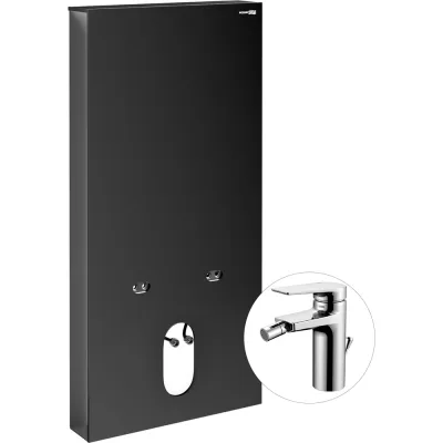 Комплект для биде со смесителем WasserKraft Нааб (Naab) 86BDT.050.BL.SQ3206 Naab 86BDT.050.BL.SQ3206
