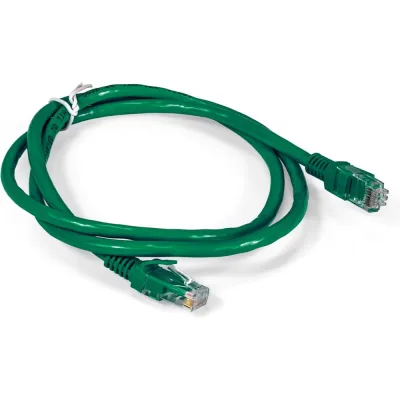 Патч-корд ExeGate UTP-RJ45-RJ45-C6-1M-GN, UTP, cat.6, 1м, зеленый 297188
