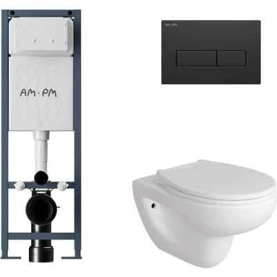 ΠΠΎΠΌΠΏΠ»Π΅ΠΊΡ AM.PM I012711.0338 ErgoFit ΠΈΠ½ΡΡΠ°Π»Π»ΡΡΠΈΡ Π΄Π»Ρ ΠΏΠΎΠ΄Π²Π΅Ρ ΡΠ½ΠΈΡΠ°Π·Π° Ρ ΠΊΠ»Π°Π²ΠΈΡΠ΅ΠΉ ErgoFit M ΠΏΠ»Π°ΡΡΠΈΠΊ, ΡΠ΅ΡΠ½ΡΠΉ ΠΌΠ°ΡΠΎΠ²ΡΠΉ + FLUIRE 901 Π£Π½ΠΈΡΠ°Π· ΠΏΠΎΠ΄Π²Π΅ΡΠ½ΠΎΠΉ Π±Π΅Π·ΠΎΠ±ΠΎΠ΄ΠΊΠΎΠ²ΡΠΉ, Π±ΡΡΡΡΠΎΡΡΡΠΌΠ½ΠΎΠ΅ ΡΠΈΠ΄Π΅Π½ΡΠ΅ Ρ ΠΌΠΈΠΊΡΠΎΠ»ΠΈΡΡΠΎΠΌ, Π±Π΅Π»ΡΠΉ Π³Π»ΡΠ½. I012711.0338AL.FLU40901.W