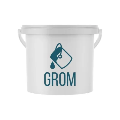 Ремонтный состав GROM быстротвердеющий сверхпрочный полимербетон 1, цвет желтый, 1 кг 63305