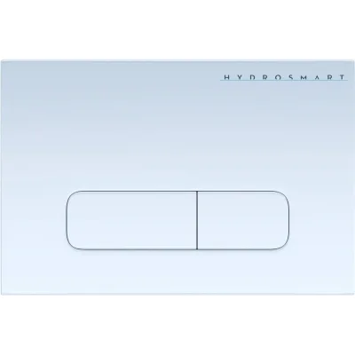 Панель смыва HYDROSMART белая с прямоугольными клавишами 07811.W