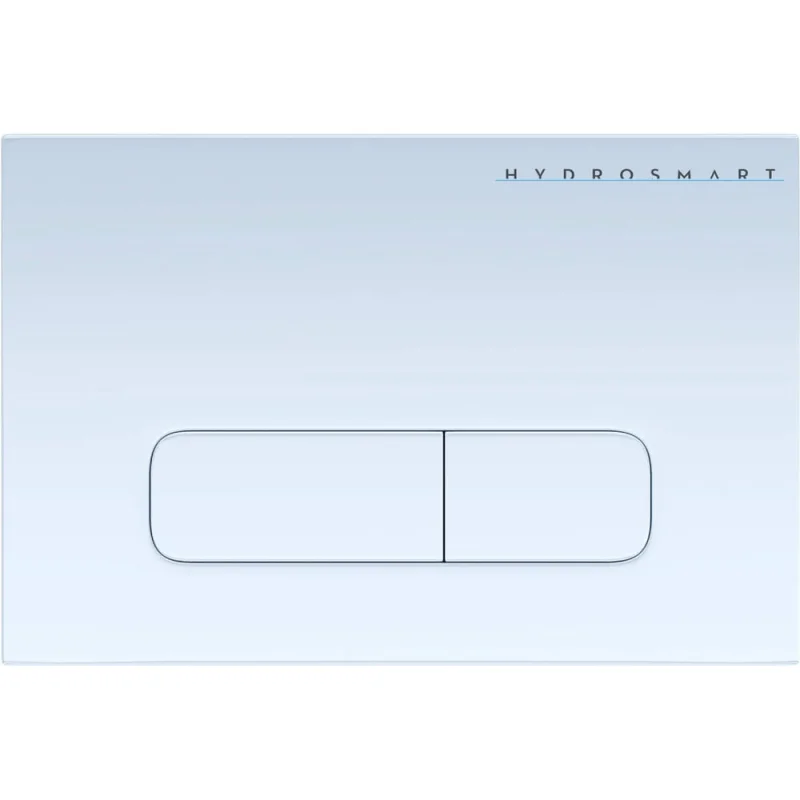 Панель смыва HYDROSMART белая с прямоугольными клавишами 07811.W