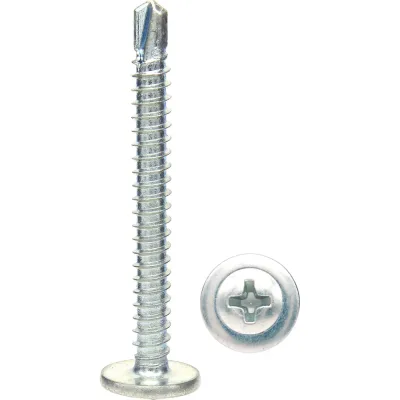 Саморез с прессшайбой BOWT сверло, 4,2x38, 50 шт. P02372
