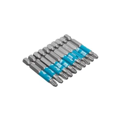 Биты профессиональные в ленте (10 шт; PZ3x50 мм; сталь S2; 1/4" Е) РемоКолор 33-9-580