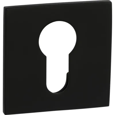 Ключевая накладка под евроцилиндр VERGE CL-C M.BLACK 900000052042
