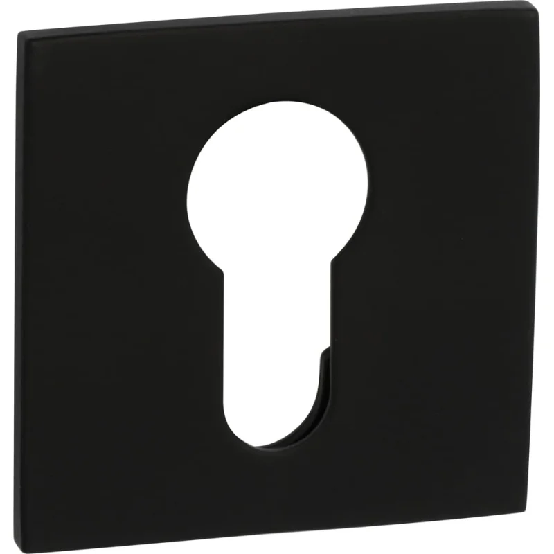 Ключевая накладка под евроцилиндр VERGE CL-C M.BLACK 900000052042