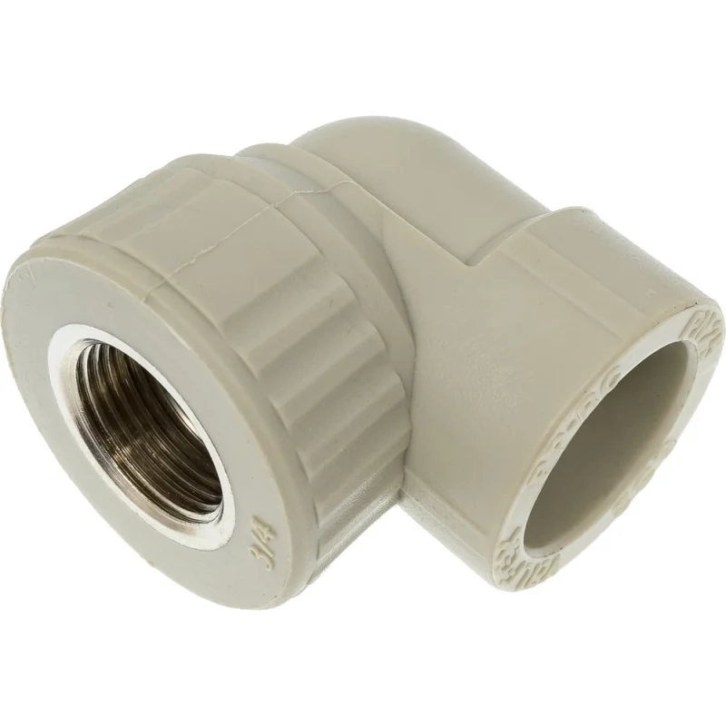 Комбинированный угольник VALFEX PP-R Дн 32х3/4 ВР, серый 10125132Г 127-0489
