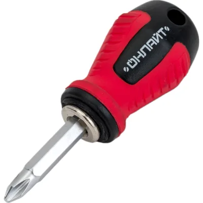 Отвертка ОНЛАЙТ OHT-Оt02-DS-PH2-SL6-40 двухсторонняя 82994