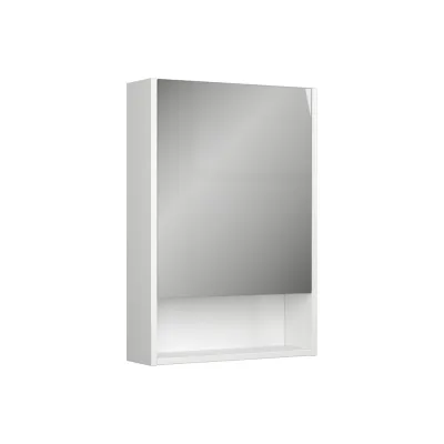 Зеркало-шкаф UNCORIA Алегра 50 см, белая 65026