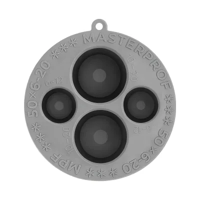 Манжета дренажная серая MasterProf ТЭП 50 х 6-20 MPF, МР-У ИС.131994