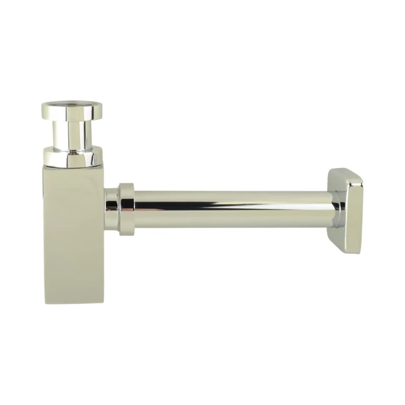 Сифон для раковины Veragio Sbortis 133-211 см, квадратный, 1 1/4", хром VR.SBR-8116.CR
