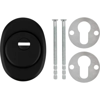 Броненакладка врезная PALIDORE 030-080-C BLACK, черный 98761628