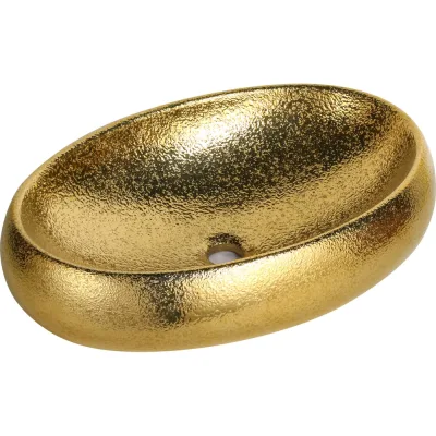 Накладная раковина Milleau Boutique (золото/золото) MU8005-EGG