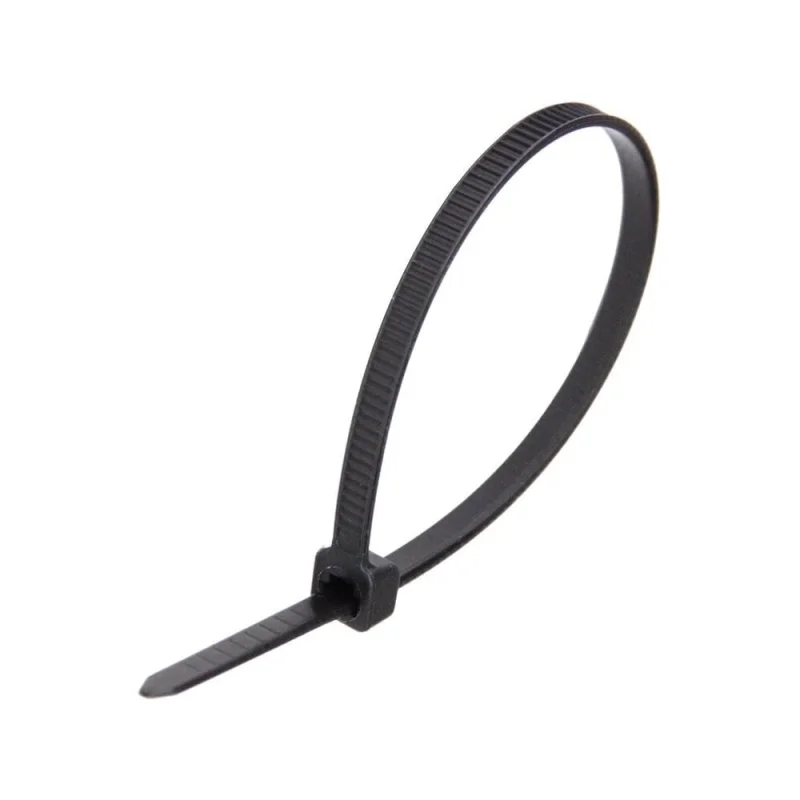 Стяжка кабельная Stalmax LS-B 3,6х150 черная (арт. 11510) нейлон 6.6 (уп. 100 шт) 11510-023