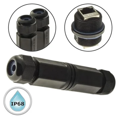 Разъем RUICHI RJ45M25Z2L-6B 107914