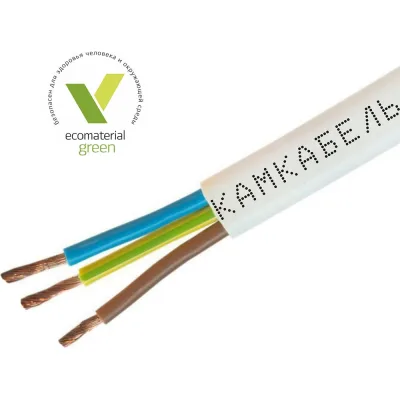 Шнур Камкабель ШВВП 3x0,5 мм, ГОСТ, 10м 231ЯA30B0000Ъ600010М